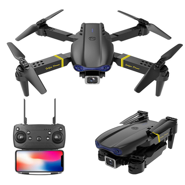 NEW E99 Pro 2 K3 Professional RC Drone HD 4K Dual Camera GPS Remote Control Foldable Design Plastic Material Beginner-Friendly