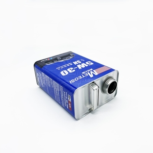 Boîtes de conserve carrées vides en fer blanc de 4 L pour huile moteur, huile pour moteur à essence, aérosol et produits chimiques - Product Image 5