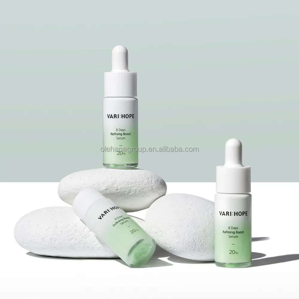 Private Label Pore Refining Boosting Serum AHA BHA Skin Peel Facial Acne Treatment Serum Face Exfoliating Serum