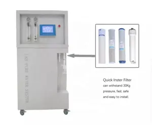 Technologie d'approvisionnement en eau pure avec osmose inverse à double étage et module EDI