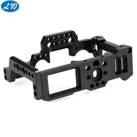 Cage pour caméra en aluminium de qualité supérieure, usinée avec précision par CNC, aluminium anodisé coloré, micro-usinage, usinage CNC 3/4/5 axes
