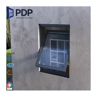 Toldo de seguridad para ventanas de aluminio PDP, ventanas para el hogar, persianas de acero inoxidable, cortinas invisibles para dormitorio al aire libre, hecho en China