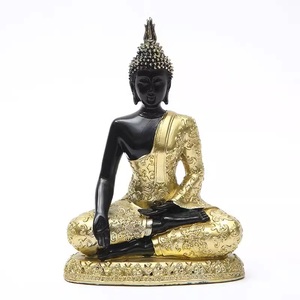 Molde de silicona para estatua de Buda de resina y fibra de vidrio, molde de fundición para decoración de jardín e interior, molde de hormigón - Product Image 1