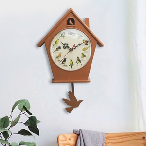 Pendule à coucou Vente Quartz Oscillant Horloge Murale Avec Musique Son Oiseau Coo Coo Horloges Décor À La Maison - Product Image 1