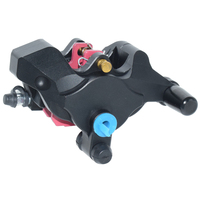 34 millimetri 1.34 "CNC Moto Pinza Freno Covers Universale Del Motociclo Kit Disco di Alluminio 2 Pistoni