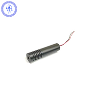 Utilisation industrielle de module laser rouge de la puissance élevée 3-5v de la croix focalisable 660nm 200mW