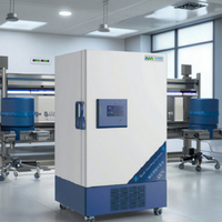 Laboratorio 728L -86 ℃   Congelador ULT con Sistema de Alarma y Registro de Datos para Almacenamiento de Vacunas, Plasma y Células, Equipo para Laboratorios Escolares
