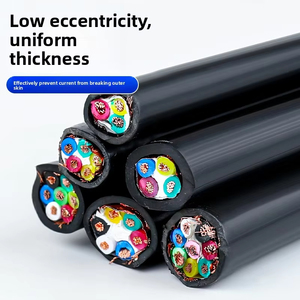 Câble électrique flexible RVVP, câble audio, câble d'alimentation blindé en cuivre isolé PVC, conducteurs toronnés 0,2 mm-1,5 mm, 2-6 conducteurs, 100 m, <span class=keywords><strong>chauffage</strong></span> - Product Image 5