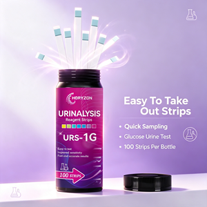 Kit de test rapide de la glycémie urinaire Jilin HongYi URS-1G en une étape, certifié CE, dispositif médical de classe II pour usage domestique - Product Image 2
