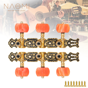 Meccanismo per <span class=keywords><strong>Chitarra</strong></span> Alice AO-020HV2P, Rapporto di Trasmissione 1:14, 3L 3R, Chiavi di Accordatura per <span class=keywords><strong>Chitarra</strong></span> <span class=keywords><strong>Classica</strong></span> - Product Image 2