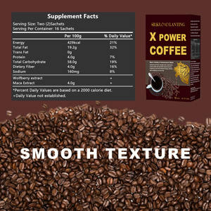 Cà phê hòa tan Maca đen hữu cơ thảo dược nhãn hiệu riêng tăng cường sinh lực nam giới - Product Image 6