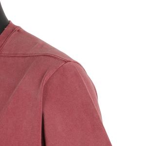 Camiseta de Algodón Extra Grande Lavada Personalizada de Alta Calidad TOPSHOW, Camiseta Corta Cuadrada Unisex Lisa con Lavado Ácido Desgastado para Hombre - Product Image 5