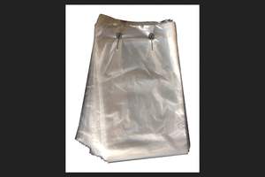 Sac en T-shirt transparent en PEHD micro-perforé, fabriqué à partir de matériaux recyclés, certifié OK <span class=keywords><strong>Compost</strong></span> pour pain, pain grillé, gâteaux et biscuits - Product Image 5