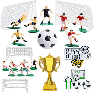 Adornos Decorativos para Pastel de Fútbol al por Mayor, Decoraciones Creativas de Fútbol para Niños, Adornos para Pastel de Cumpleaños - Product Image 1