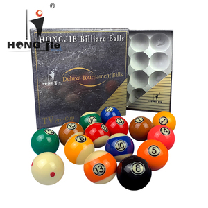 HONGJIE <strong>Billiards</strong> 57.2mm Hot Sale High Quality 8A <strong>Billiard</strong> Ball Set Craft Pool Ball Set - Product Image 4