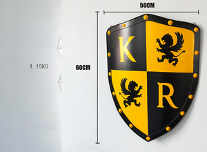 Decoraciones de Pared de Escudos de Hierro Forjado Estilo Europeo Vintage, Escudos Espartanos y Romanos Creativos para Decoración de Bares y Restaurantes - Product Image 6