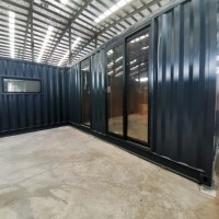 Personnalisable DIY Modulaire De Luxe 3 Chambres Villa Économique Préfabriqué Granny Flat House Plans Facile Assemblage Panneau Sandwich