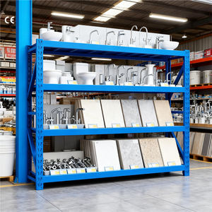 Almacé<span class=keywords><strong>n</strong></span> Almacenamiento Estanterías 200kg Acero Metal Engrosado Estante De Almacé<span class=keywords><strong>n</strong></span> Garaje Estante De Metal - Product Image 1