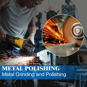 <span class=keywords><strong>Amoladora</strong></span> Angular Eléctrica sin Escobillas para Batería de 20v, Herramienta Eléctrica para Cortar Madera, Bricolaje - Product Image 5