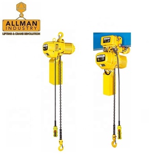 Polipasto Eléctrico de Cadena de 1 Tonelada, 220V/380V, Monofásico/Trifásico con Carro <span class=keywords><strong>ALLMAN</strong></span> - Product Image 5