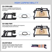 Nuevo Rodillo Rotatorio de Eje Y de Alta Precisión para Máquina de Grabado Láser Portátil y Mini Router CNC
