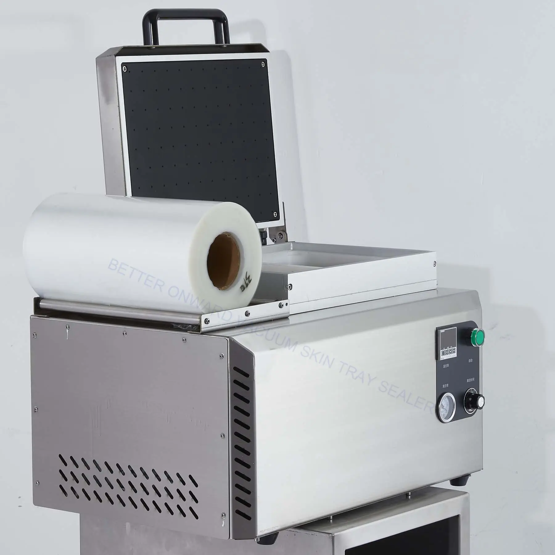 เครื่องซีลบรรจุภัณฑ์กระดาษแข็งสำหรับผิวสูญญากาศ DJT-250VS และอุปกรณ์เสริม
