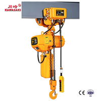 Palans électriques industriels à chaîne 500kg 2000kg 2T, palan de construction suspendu 3m 10ft en acier allié, protection IP55 pour levage