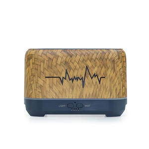 Difusor de Aromas Jcsy con Textura Tejida, Humidificador USB de 0.5L con Luz y Control de Vapor para el Hogar y el Dormitorio - Product Image 1