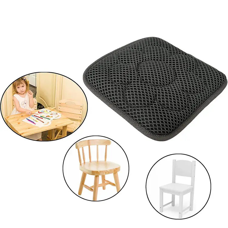 Vente chaude Respirant Antidérapant Enfant Chaise Coussin Coussin Siège Pour Pour Chaise D'école/Cuisine