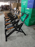 Máquina de Ejercicio Silenciosa para el Hogar, Equipo de Fitness para Abdominales, Máquina de Montar a Caballo, Ab Power Total Crunch Rider