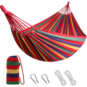 Xách tay 2-người <span class=keywords><strong>Nylon</strong></span> võng treo gấp Swing tính năng bao gồm cả cây vành đai có thể giặt muỗi Net cho trong nhà sử dụng ngoài trời - Product Image 2