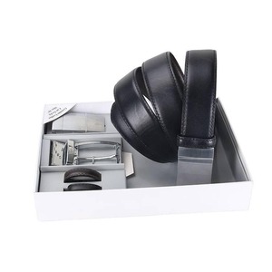 Cinturón de Cuero Casual de Negocios para Hombre con Hebilla Automática - Product Image 3