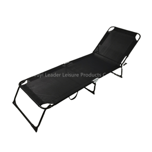 Leader Cama de Camping plegable portátil Tumbona Sombrilla Patio Silla de jardín Reclinable con sombrilla - Product Image 6
