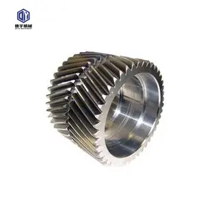 China Factory Customize Non Standard Cement Mixer Double Helical Herringbone Tooth Spur Bull Ring Gear Wheel