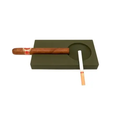 Hot Koop Hotel Custom Logo Gedrukt Rechthoek Siliconen Pocket Sigaret Asbak Gepersonaliseerde Asbak Herbruikbare Silicon Asbak