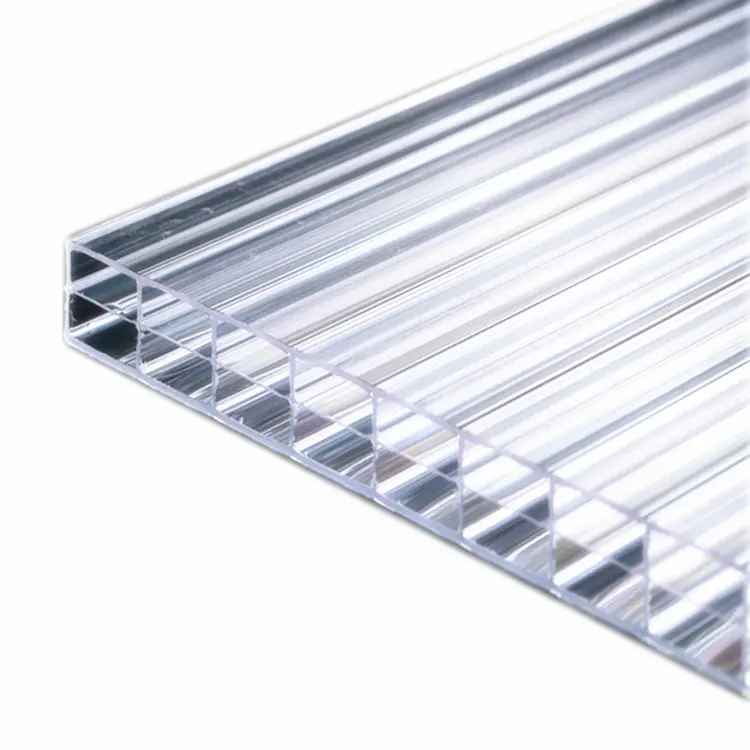 Tấm Gợn Sóng Polycarbonate Mưa Ngoài Trời 2100x300 0Mm/5000Mm 5Mm 8Mm Tấm PC Chất Liệu Xây Dựng Mới Trong Suốt Và Nhiều Màu Sắc