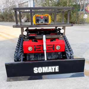 เครื่องตัดหญ้าดีเซล 4 จังหวะ ไร้สาย เครื่องยนต์สูบเดียว 192 ซีซี ใบมีดเหล็กเกรดอุตสาหกรรม ระบบม้วนสายพาน ความยาวตัด 1000 มม. - Product Image 1