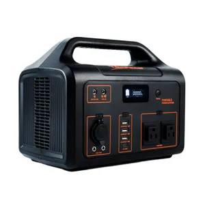 Portable Power Station 600W Solar Generator with 220V Lithium Battery Supply Power Bank DC AV USB Power Bank Chargers