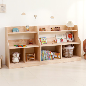 Muebles de Madera para Preescolar <span class=keywords><strong>Montessori</strong></span>, Armario de Almacenamiento, Organizador de Juguetes para Niños, para Preescolar, Guardería, Aula, Gimnasio, Comedor - Product Image 3