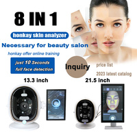 Analyseur de peau professionnel analyseur facial WIFI machine de beauté de diagnostic de visage esthétique