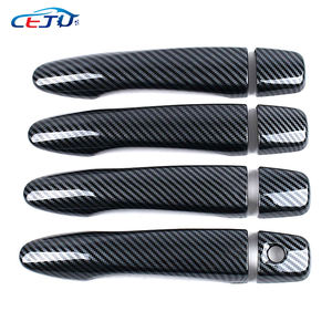 4PCS Accessoires de voiture Bande de protection pour poignée de porte de voiture Autocollant pour cuvette extérieure pour Nissan X-Trail 2014 -- 2020 - Product Image 3