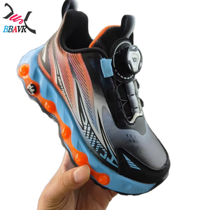 Zapatillas Deportivas para Niñas al por Mayor de Fábrica, Precio Económico, Superficie de Malla, Parte Superior Ligera de PU, para Correr - Product Image 5
