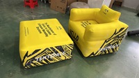 Chaise gonflable personnalisée, tente personnalisée, tentes en PVC pour événements, mobilier 2 places, imperméable, résistant au soleil, pour chaises d'extérieur et événements