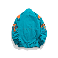 Chaqueta de Hombre de Alta Calidad, Personalizada, de Moda Americana, Nueva Tendencia Urbana de Otoño, Bordada, Transpirable y Ecológica