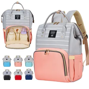 2022 sac à dos de maternité anti-vol, sac à couches, personnalisé, <span class=keywords><strong>pas</strong></span> <span class=keywords><strong>cher</strong></span>, vente en gros, séparation sèche et humide, sac à dos de voyage pour bébé et maman - Product Image 1