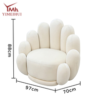 Ensemble table et chaise pour manucure personnalisée, style nordique, table en marbre pour maquillage et nail art, table dédiée au nail art