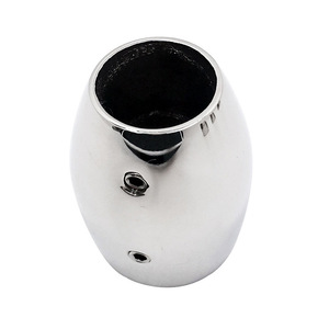 Stainless Steel 90 Degree Stanchion Base Marine Hardware For Boat <b>Yacht</b> Rail Replacement Repair - Product Image 1