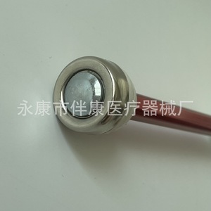 ไม้เท้าพับได้ 9 ท่อน แบบกดปุ่ม สำหรับคนตาบอด พร้อมปลายสแตนเลส - Product Image 1