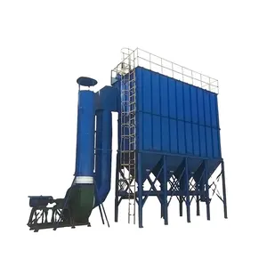 Economical Best Quality Boiler Plant Filter Bag Dust Collector Automatic Large Flow Jetting Pulse Dust Collector