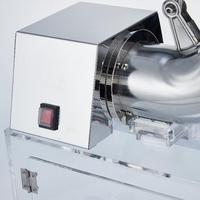 Broyeur à glace électrique commercial, machine à glace pilée, lame en acier inoxydable, machine à neige pilée réglable pour camion de restauration, bar, usage domestique